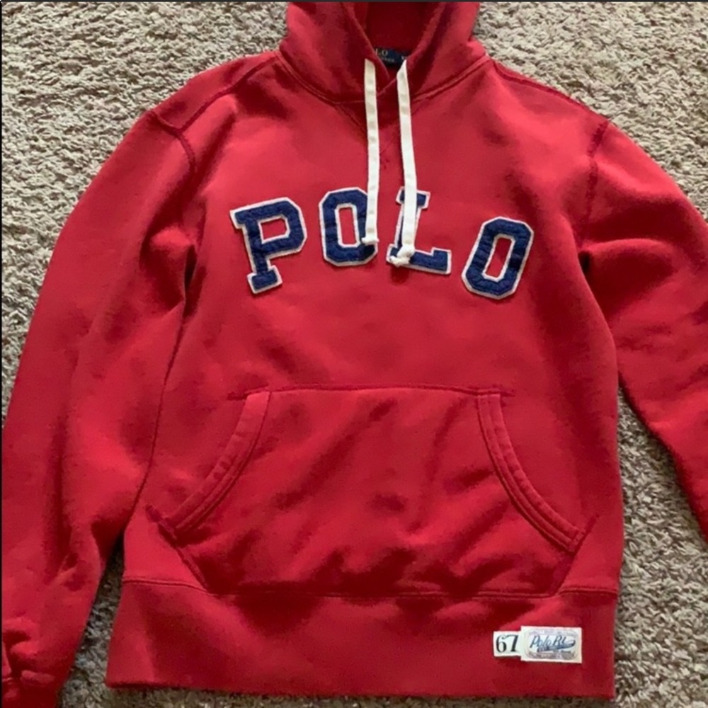 Ralph Lauren Polo red Hoodie